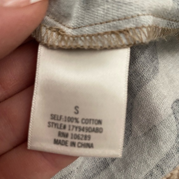 Blue Rain camo shirt bought from Francesca’s and never worn. - Picture 5 of 5